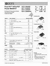 DataSheet IXFH30N60P pdf